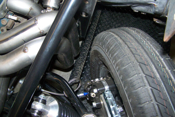 #SBR-128 - ‘62-’67 CHEVY II SMALL BLOCK - SB Race header for TCI front clip - Image 7