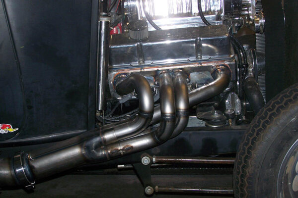 #SRSB-700 - Street Rod Small Block - SB Street Rod header "Drag Style" over the frame - Image 2